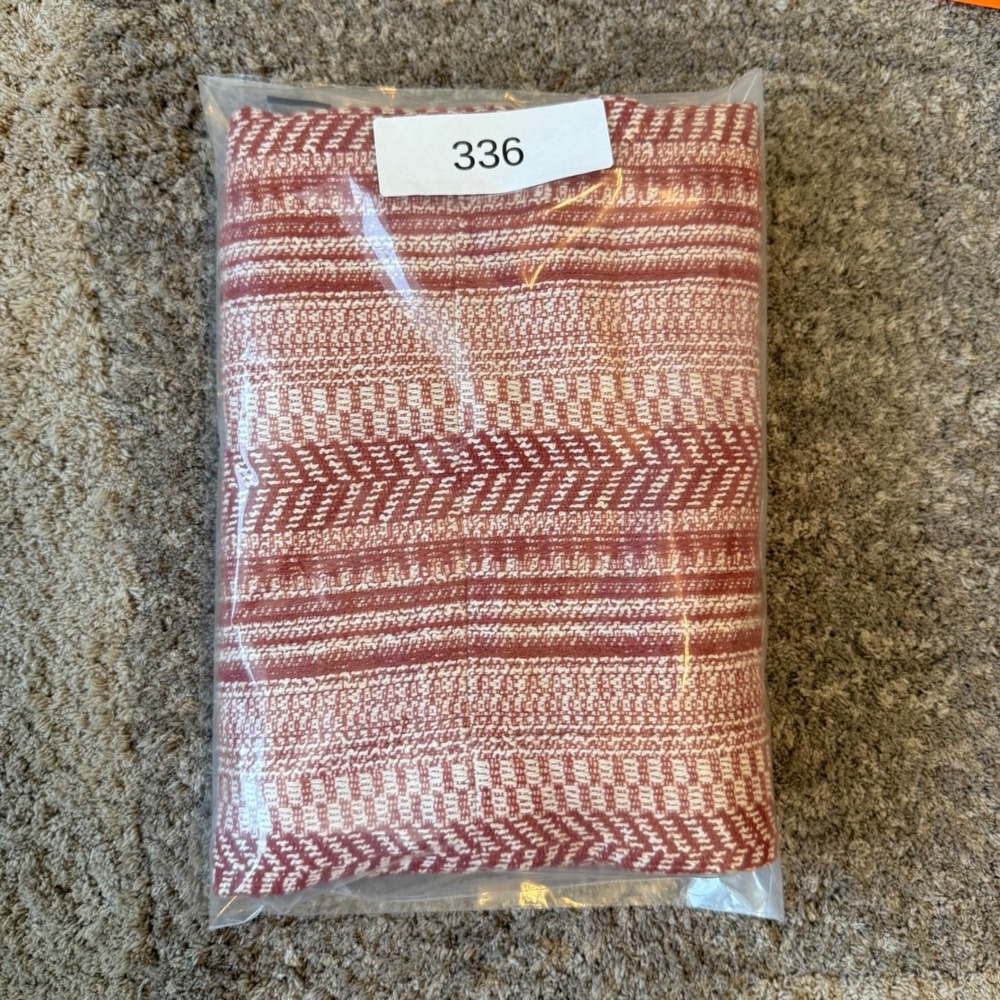 Banana Republic Red White Chevron Stripe Cotton Mini Skirt 4 211675-01 SUM16 - Picture 10 of 10